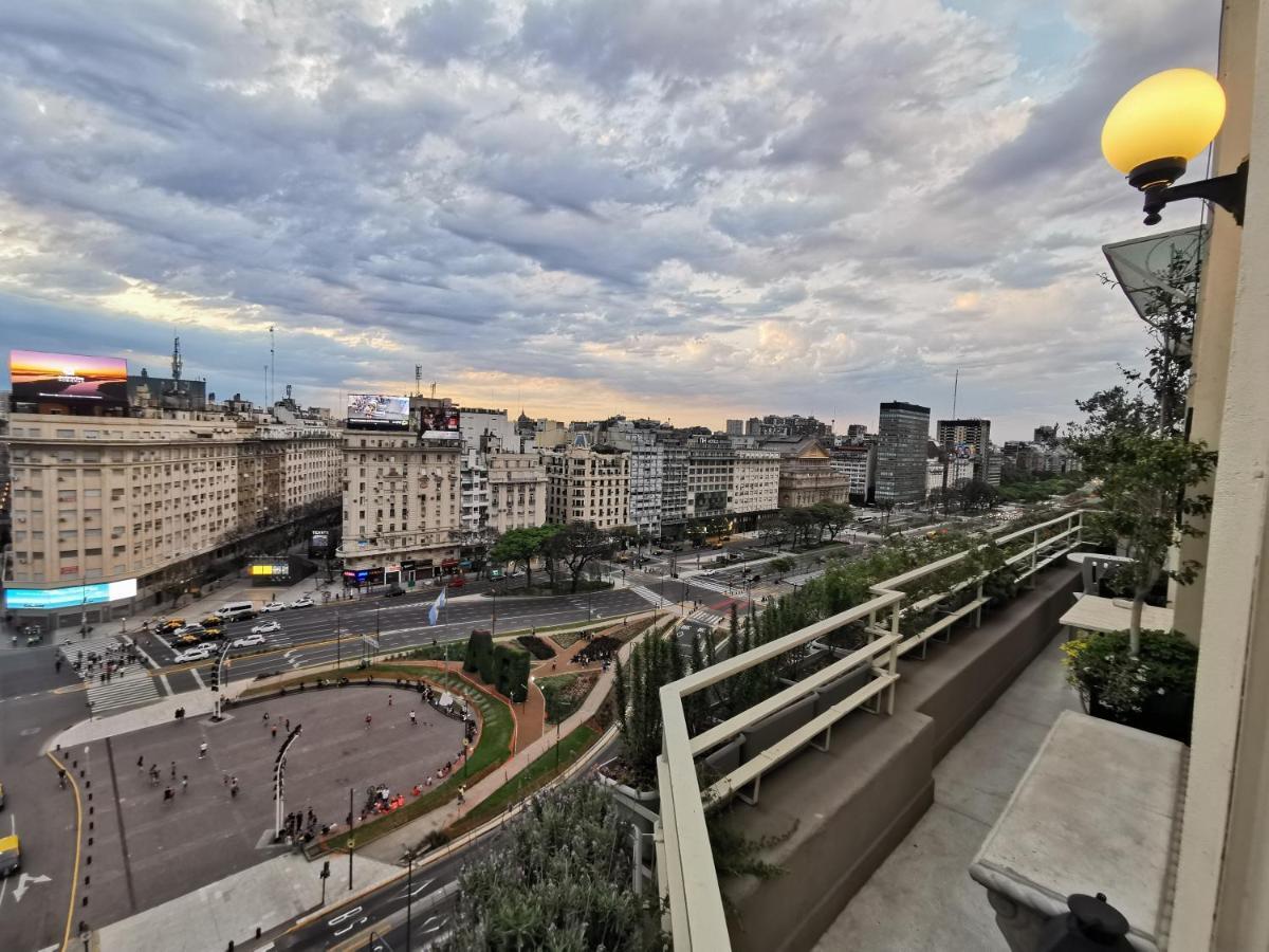 شقة بوينس آيرس  في Penthouse Frente Al Obelisco Con Terraza المظهر الخارجي الصورة